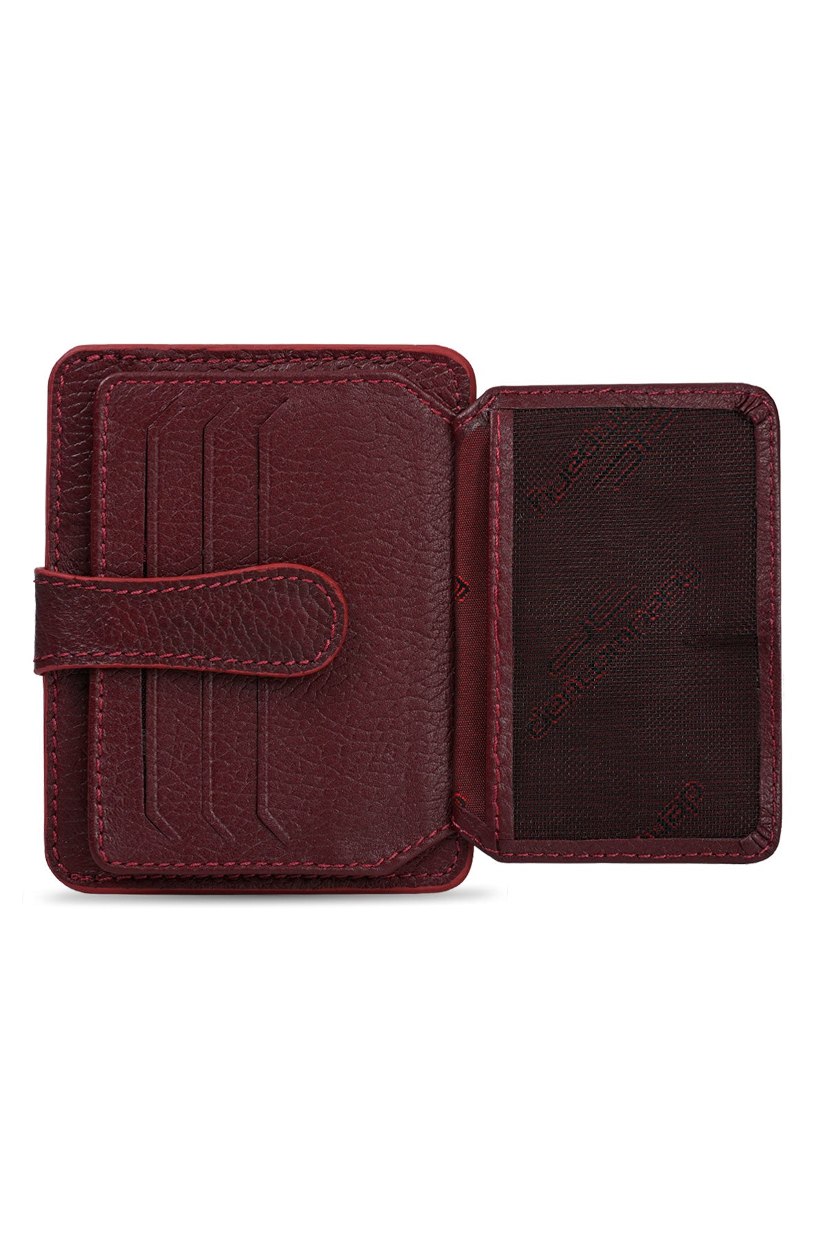 Kartenetui mit Druckknopfverschluss BD01425