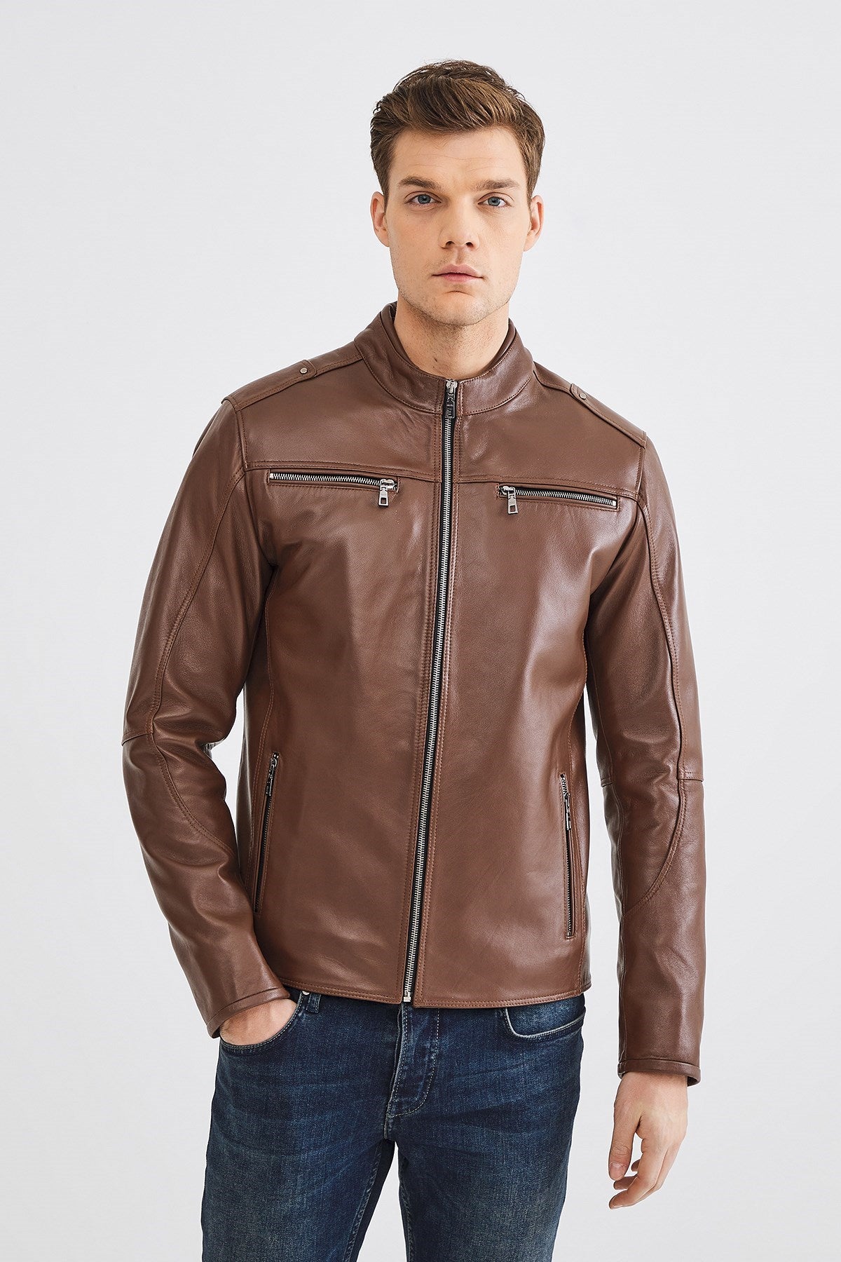 Lederjacke "Bernad"