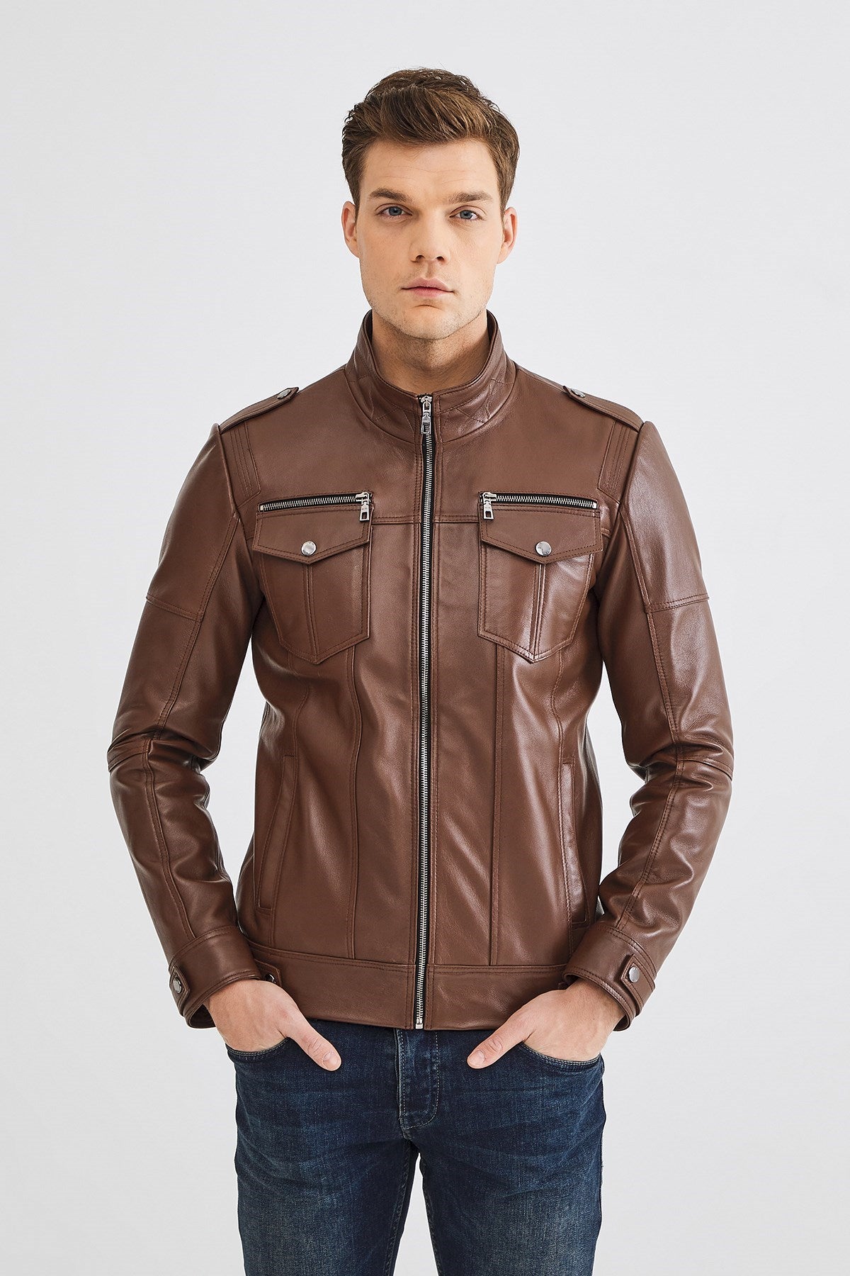 Lederjacke "Evan"