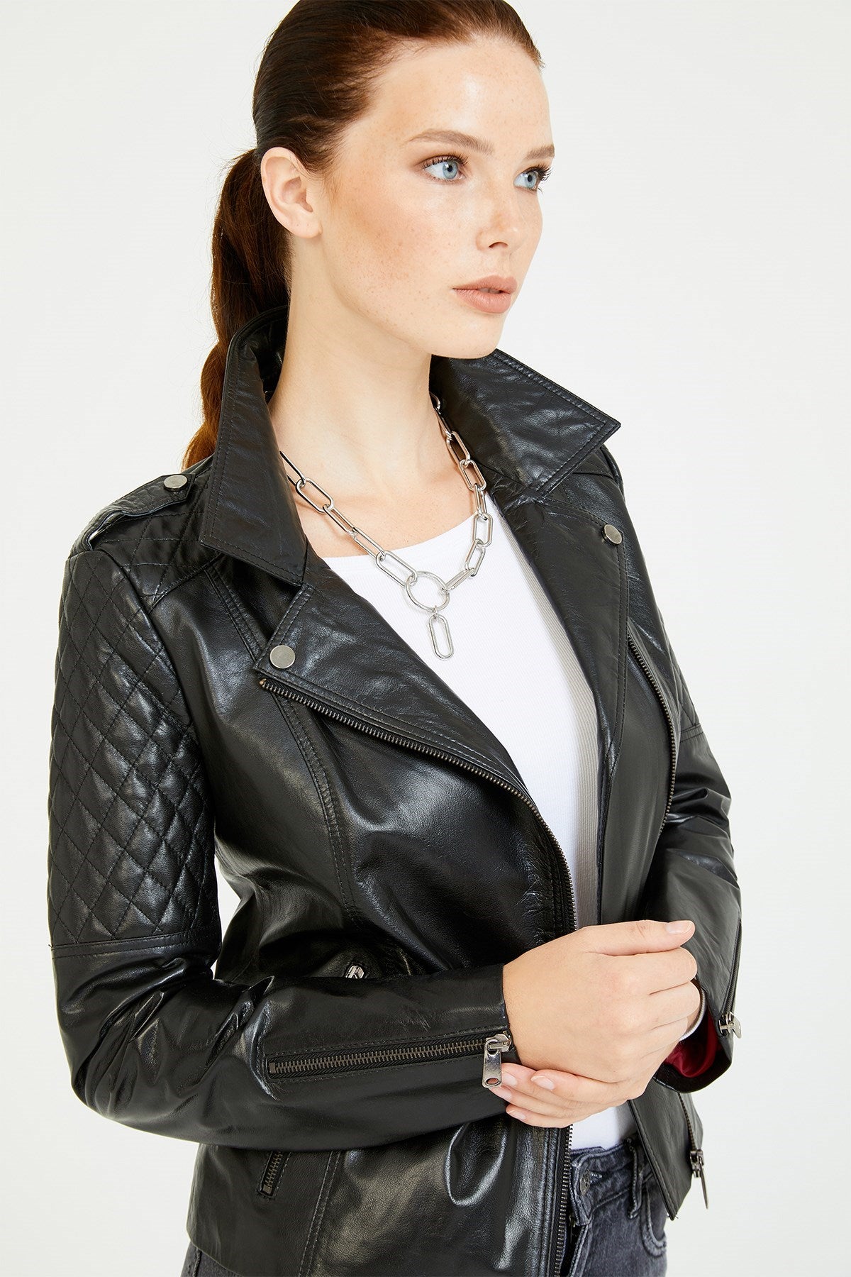 Lederjacke "Eleanor"