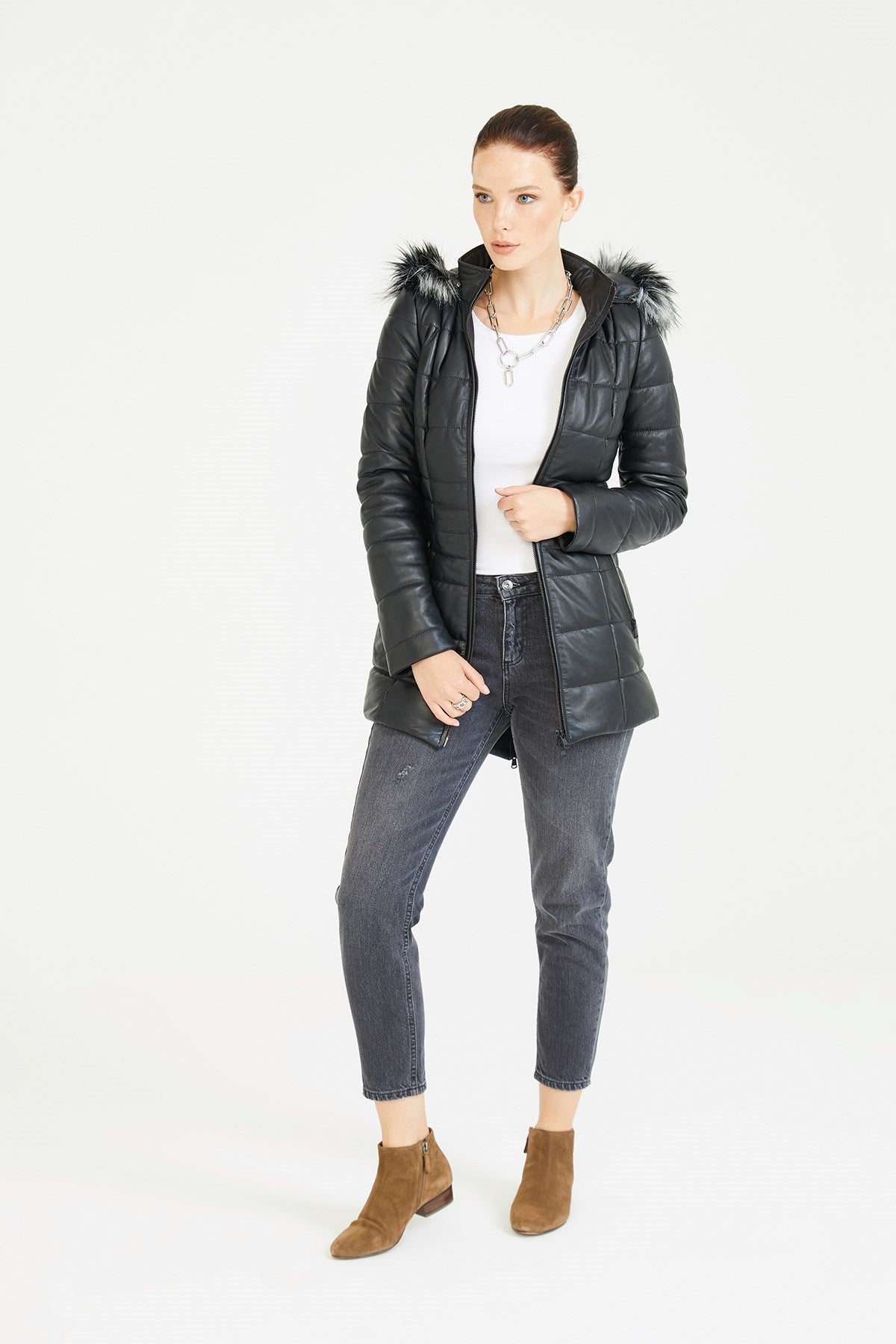 Lederjacke "Ester"